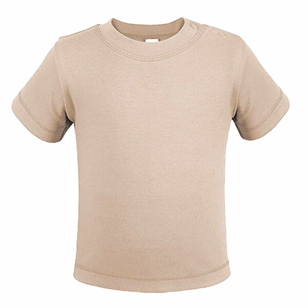 X954 BabyT Shirt kurzarm Bio Baumwolle natural